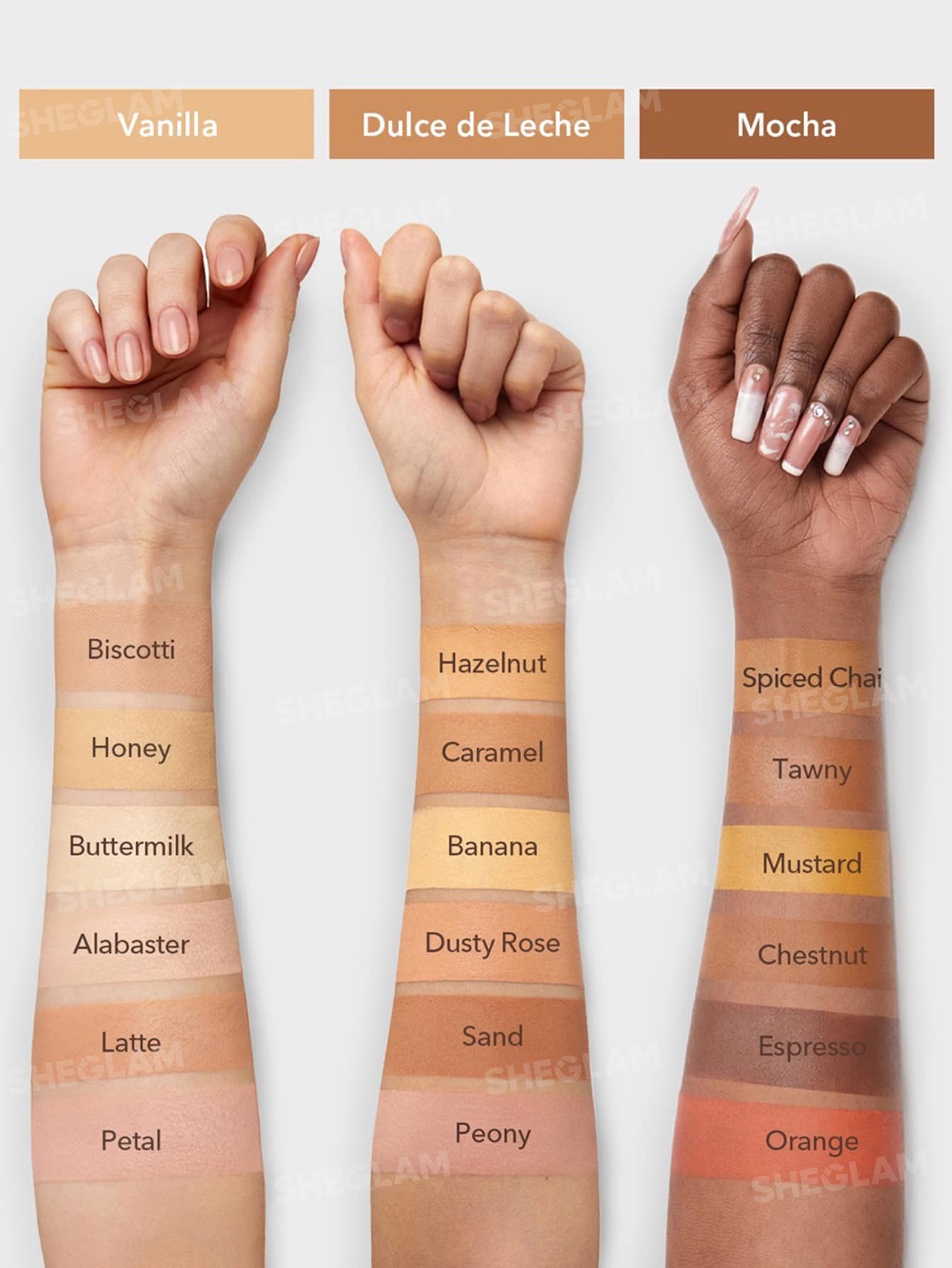 کانسیلر و اصلاح رنگ شیگلم Multi-Fix Concealer - Image 6