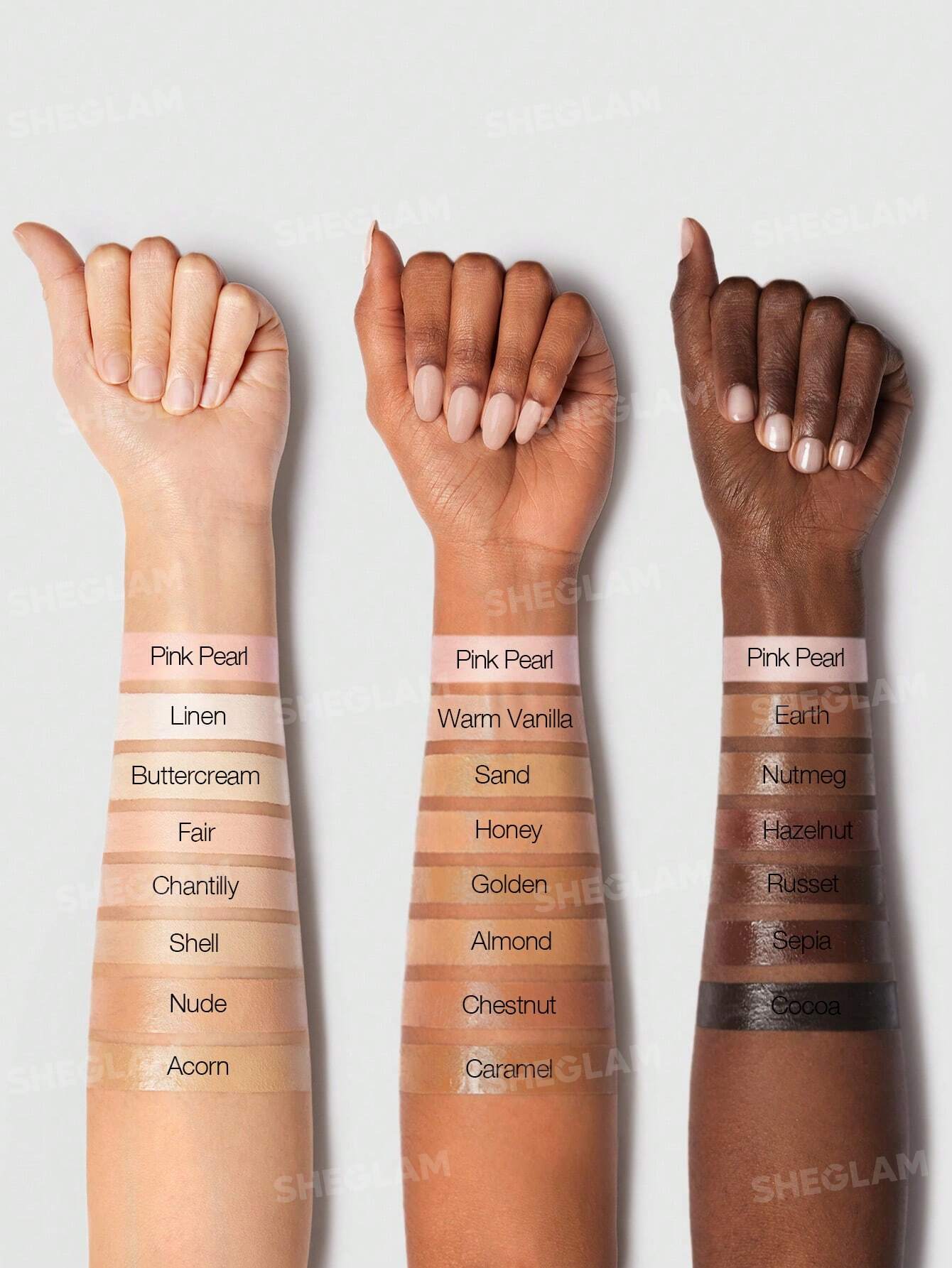 کانسیلر اصلاح رنگ شیگلم Complexion Boost Color Correcting Concealer - Image 3