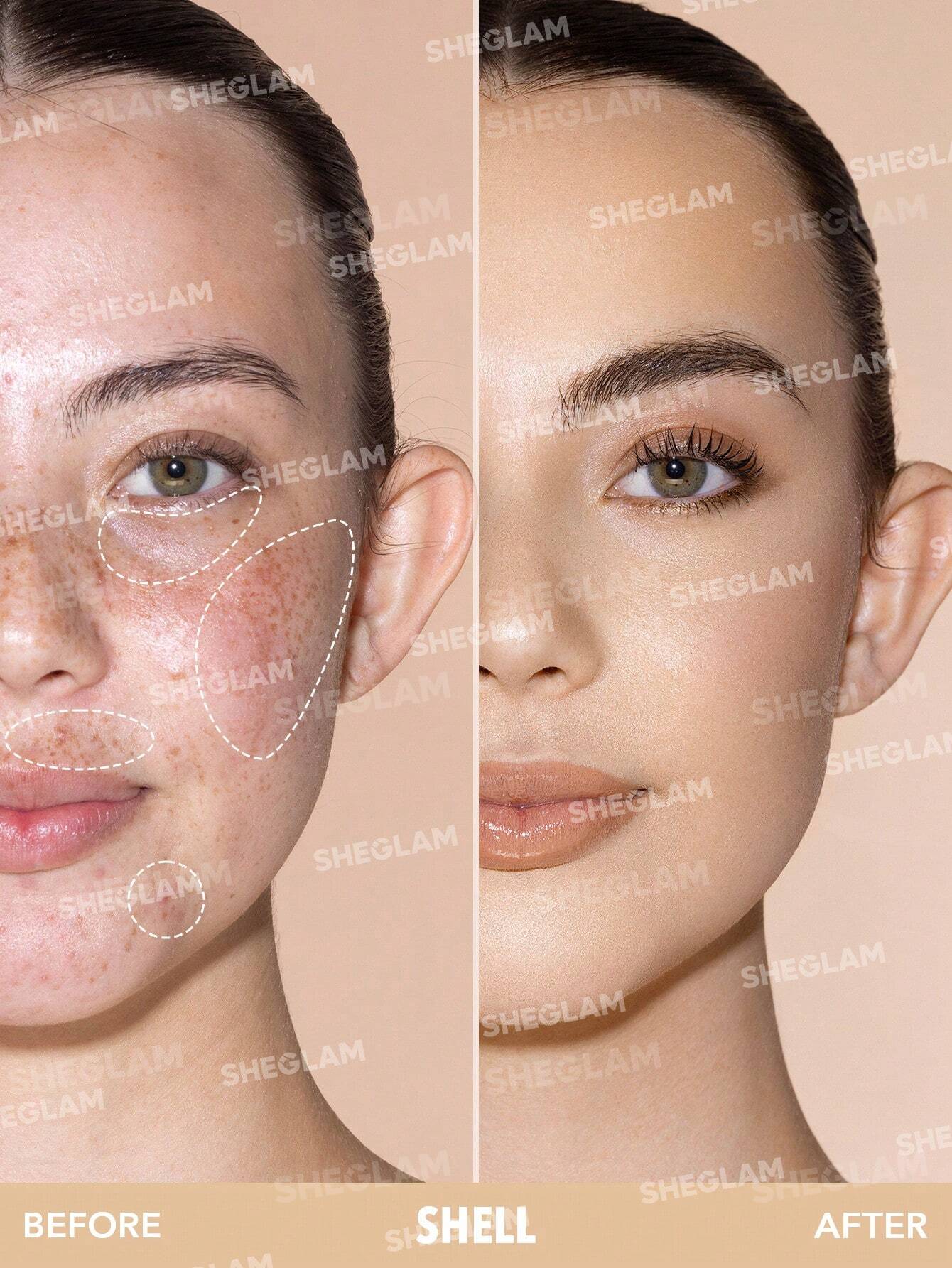 کانسیلر اصلاح رنگ شیگلم Complexion Boost Color Correcting Concealer - Image 8