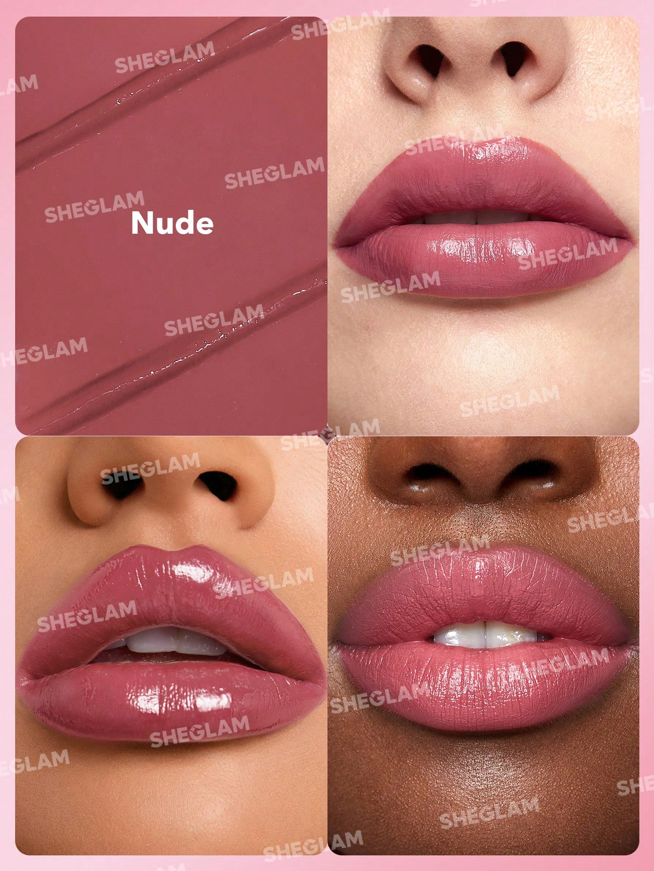 رژ لب کرمی شیگلم Creme Allure Lipstick - Image 7
