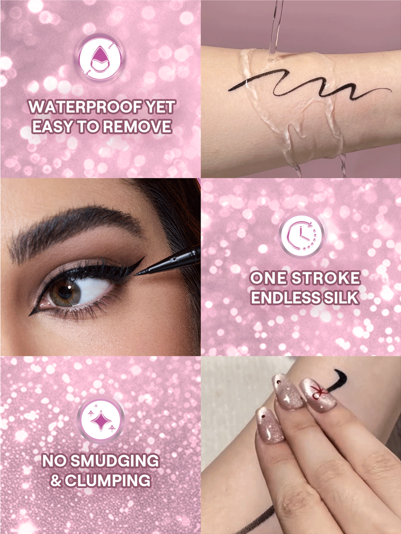 خط چشم مایع ضد آب شیگلم Line & Define Waterproof Liquid Eyeliner - Image 5
