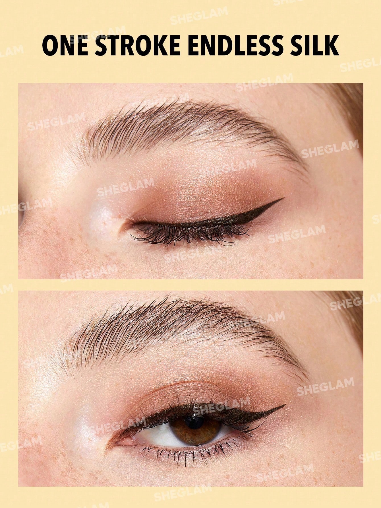 خط چشم مایع ضد آب شیگلم Line & Define Waterproof Liquid Eyeliner - Image 2