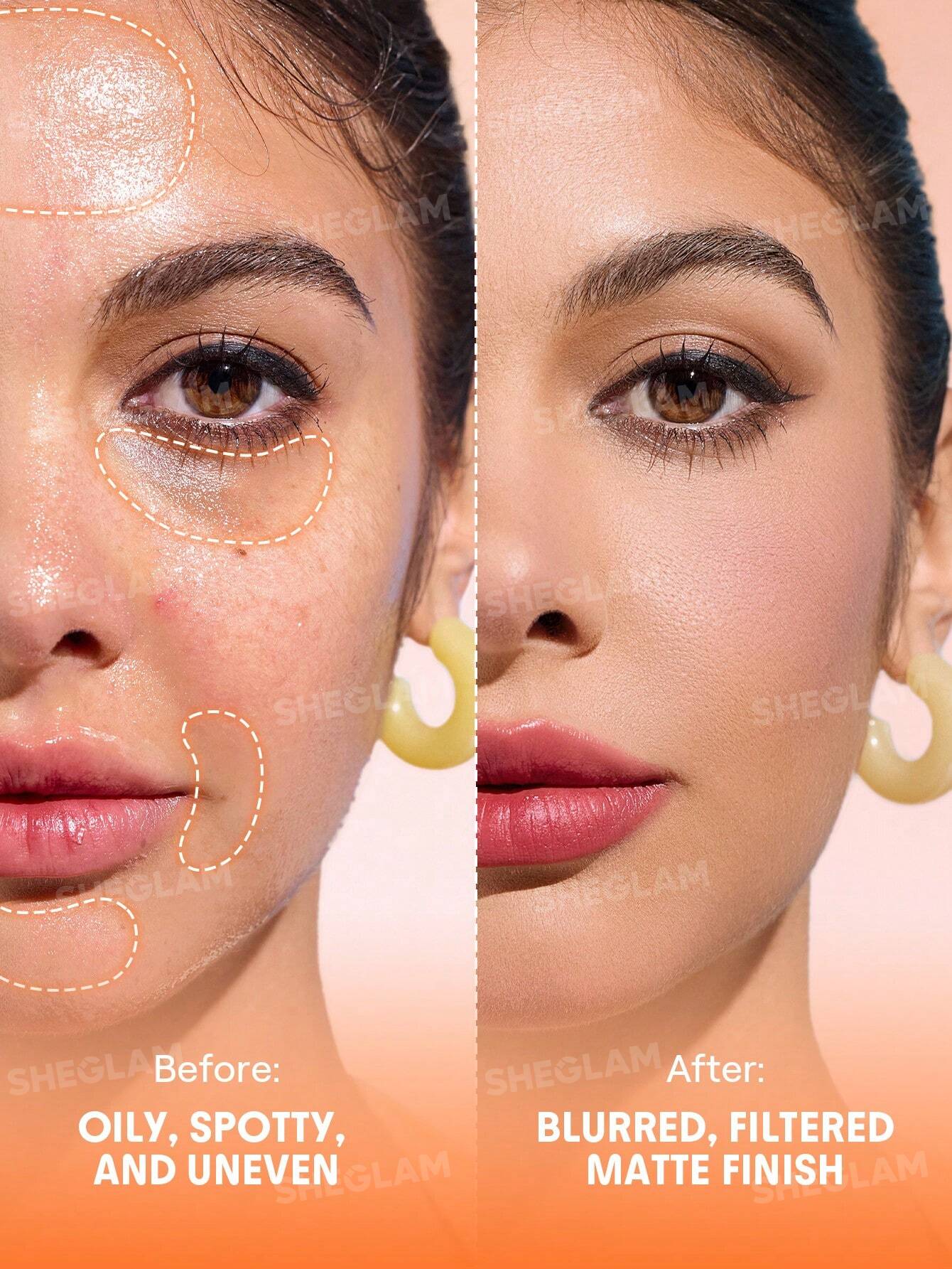 پودر فیکس SPF دار شیگلم Insta-Ready Sunset Blur Setting Powder - Image 2