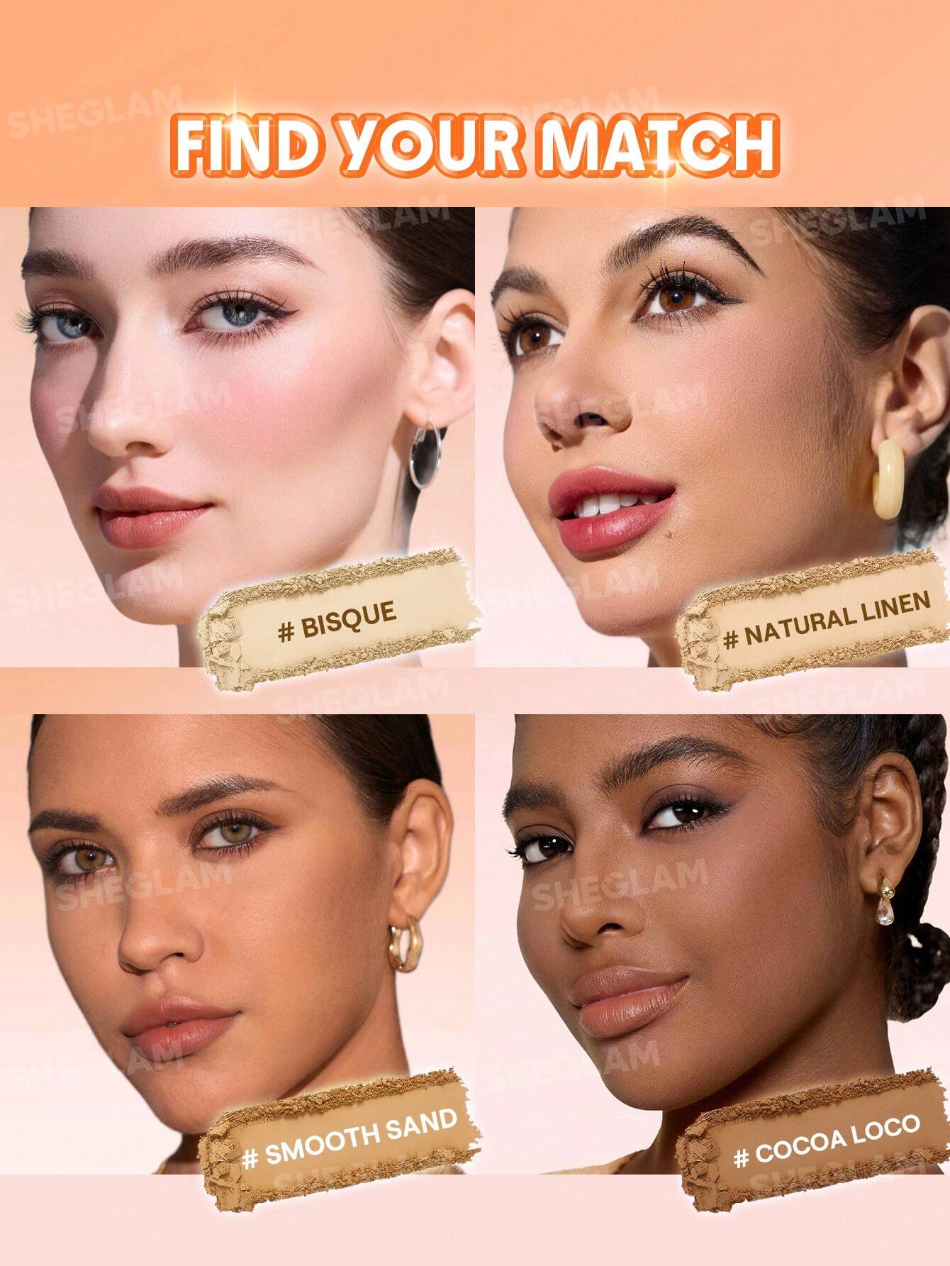پودر فیکس SPF دار شیگلم Insta-Ready Sunset Blur Setting Powder - Image 5
