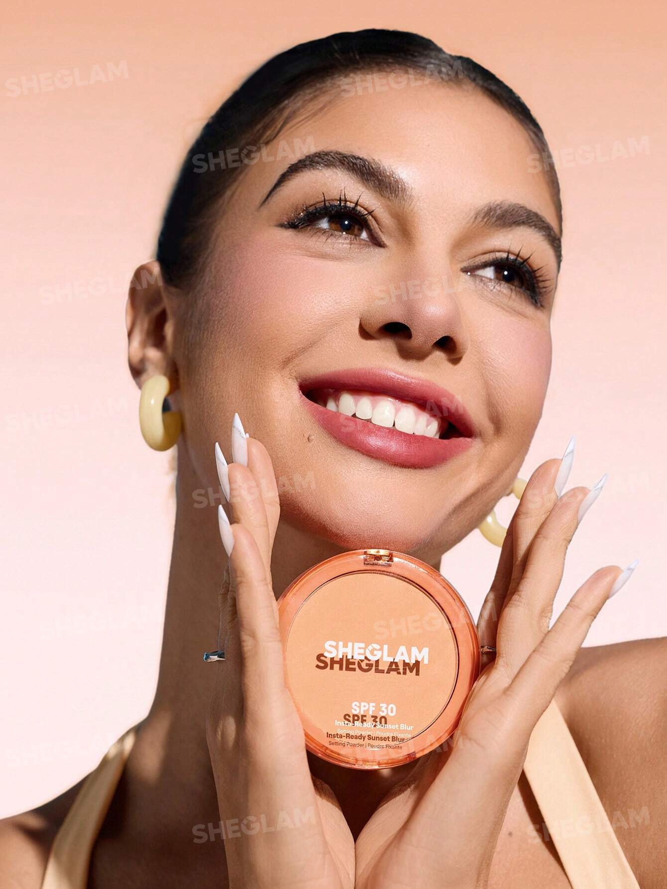 پودر فیکس SPF دار شیگلم Insta-Ready Sunset Blur Setting Powder - Image 4
