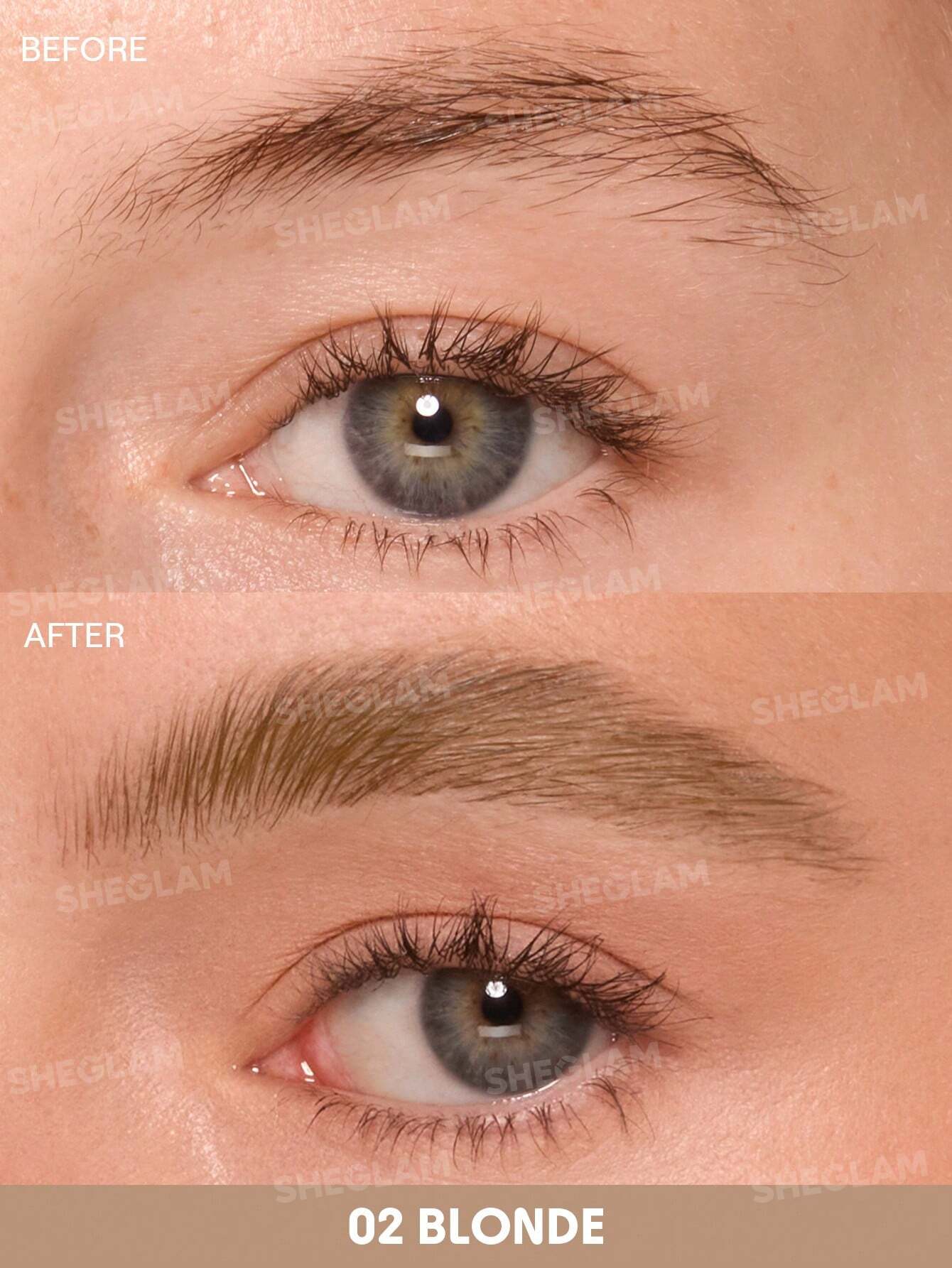 مداد ابرو دوکاره شیگلم Brows On Demand 2-In-1 Brow Pencil - Image 5